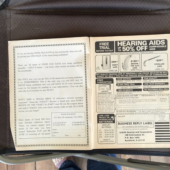 Vintage Good Old Days Magazine Lot Of Three ‘78, ‘79, ‘80 Pre-Owned - Picture 11 of 12